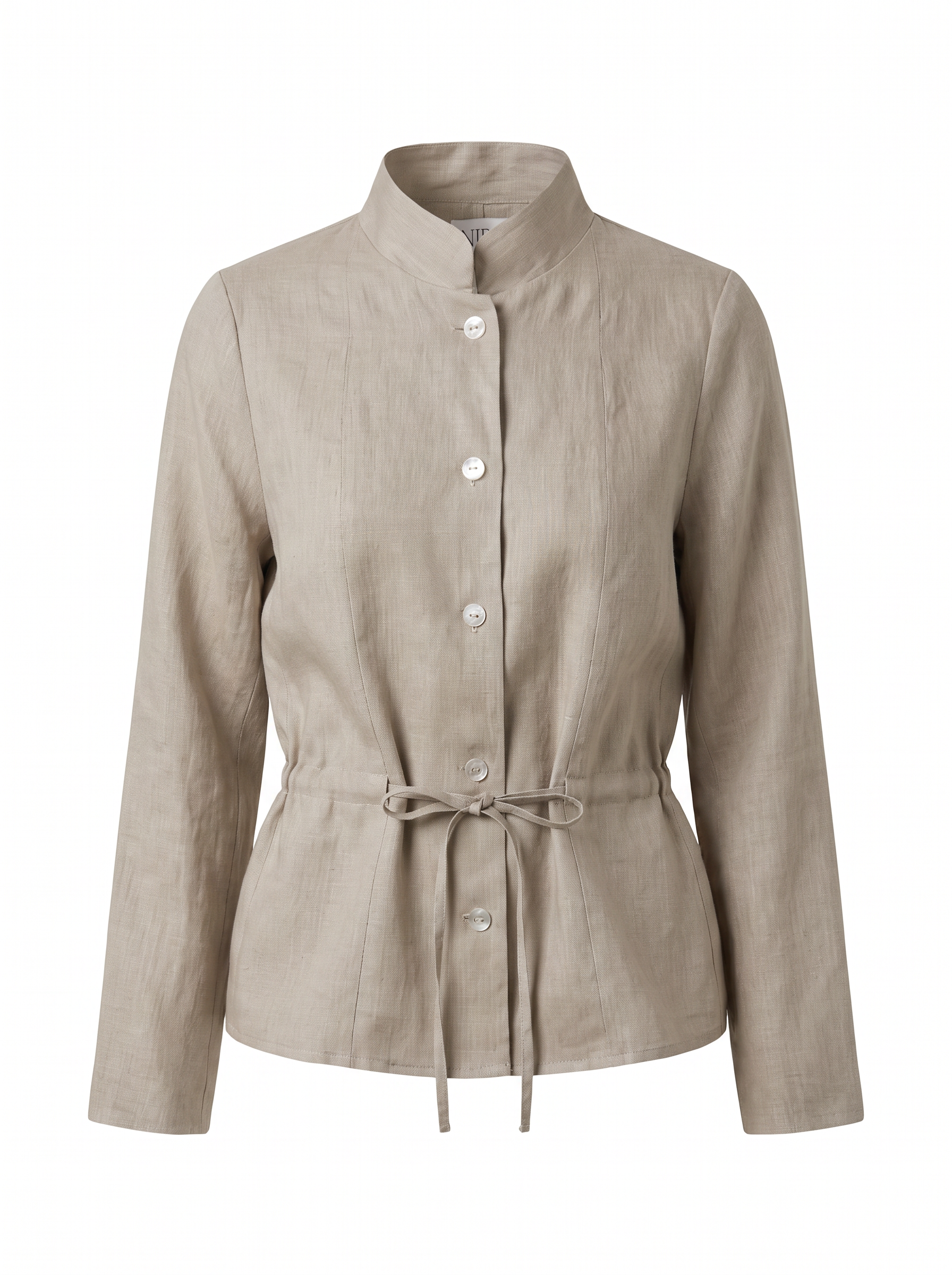 Beige-Linen-blazer-genderless-round-neck-1.png
