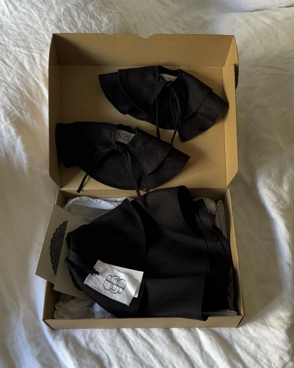 Frou Frou Set in black - Gift Box