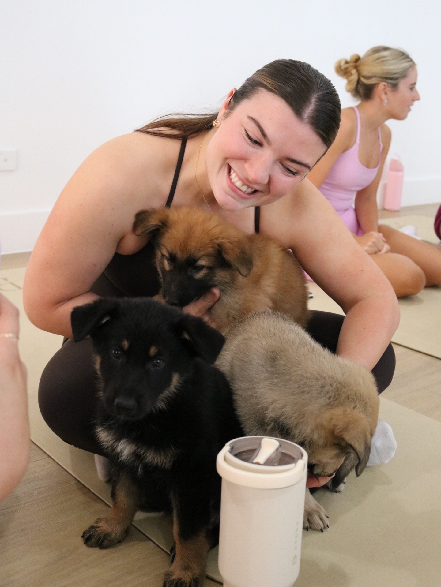 Such a beautiful day filled with so many adorable pups 🙈