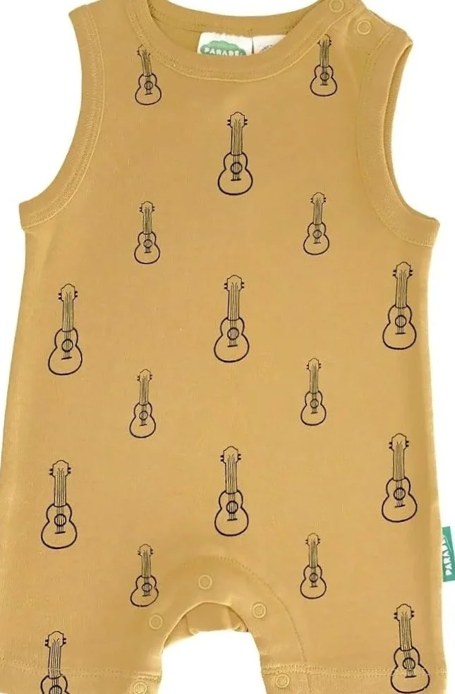 PARADE Organic Tank Rompers - Signature Prints