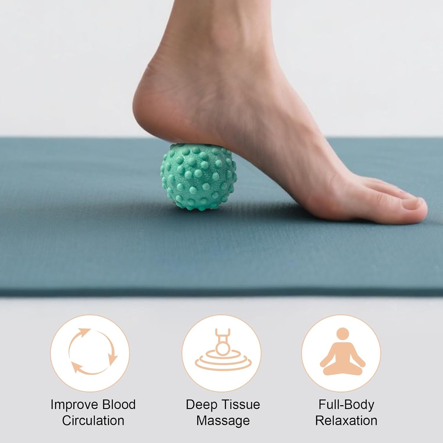 Foot massage and sensory input ball for labor