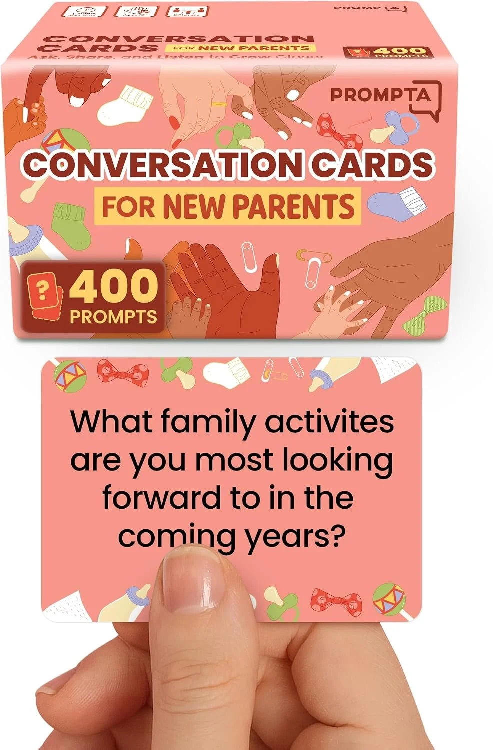 400 Conversation Cards for New Parents
