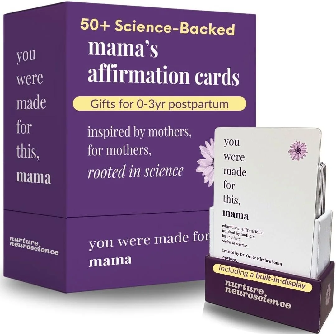 New Mom Affirmation Cards | 50+ Science-Backed Daily Affirmations for Postpartum Support