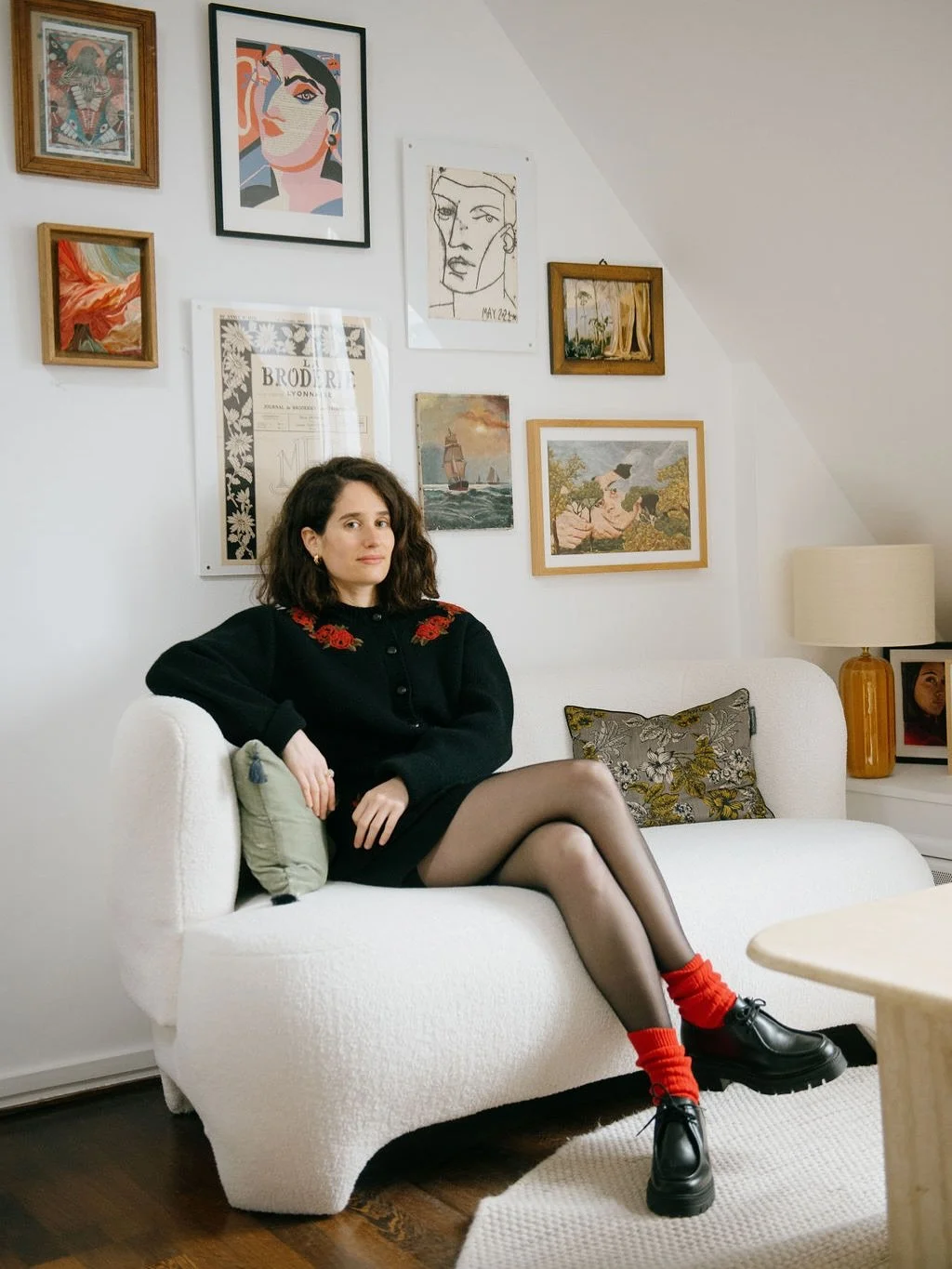 INTRODUCING OUR ARTISTS &mdash;

French artist, C&eacute;cile Davidovici (b.1987) started her artistic journey as a filmmaker. After studying art history in Paris and filmmaking in New York City, she wrote and directed movies that have been displayed