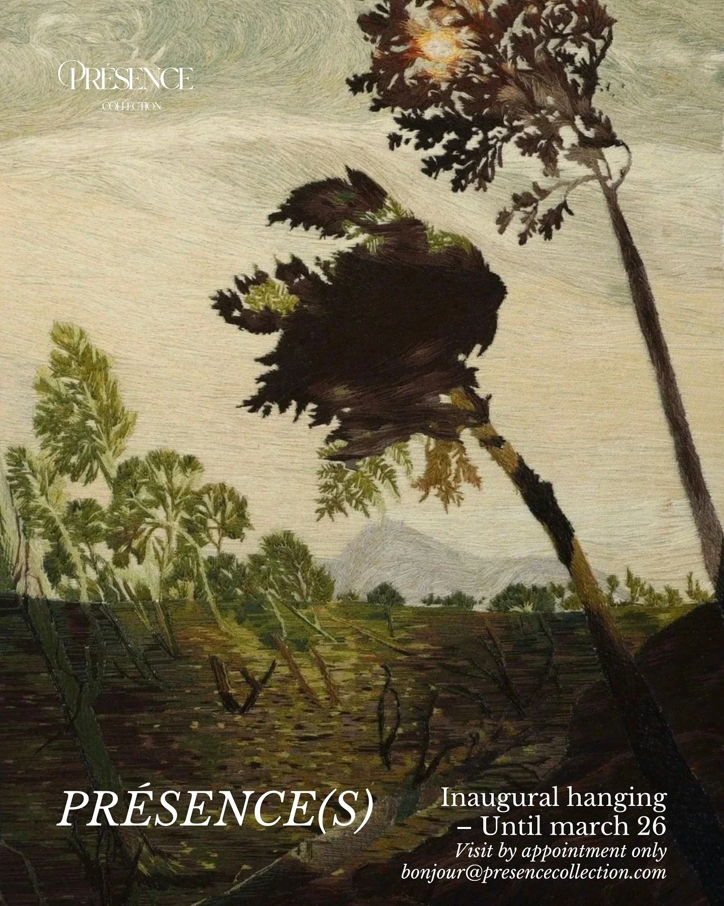 PR&Eacute;SENCE(S) &mdash; on the walls of l&rsquo;Appartement Pr&eacute;sence until March 2026

Visits by appointment only 💌

bonjour@presencecollection.com

&mdash;

Work by @ceciledavidovici 
Photo by @kgsfrench.photo