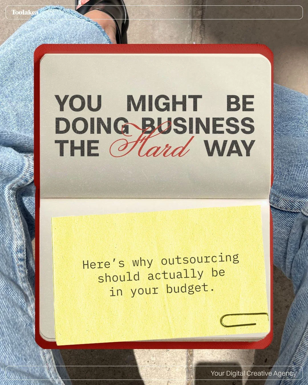 I think a lot of us were taught to see outsourcing as a luxury.
Like it&rsquo;s something you earn once you&rsquo;ve &ldquo;made it&rdquo;. So we start businesses assuming we&rsquo;ll just do everything ourselves. Admin. Design. Content. Strategy. Op