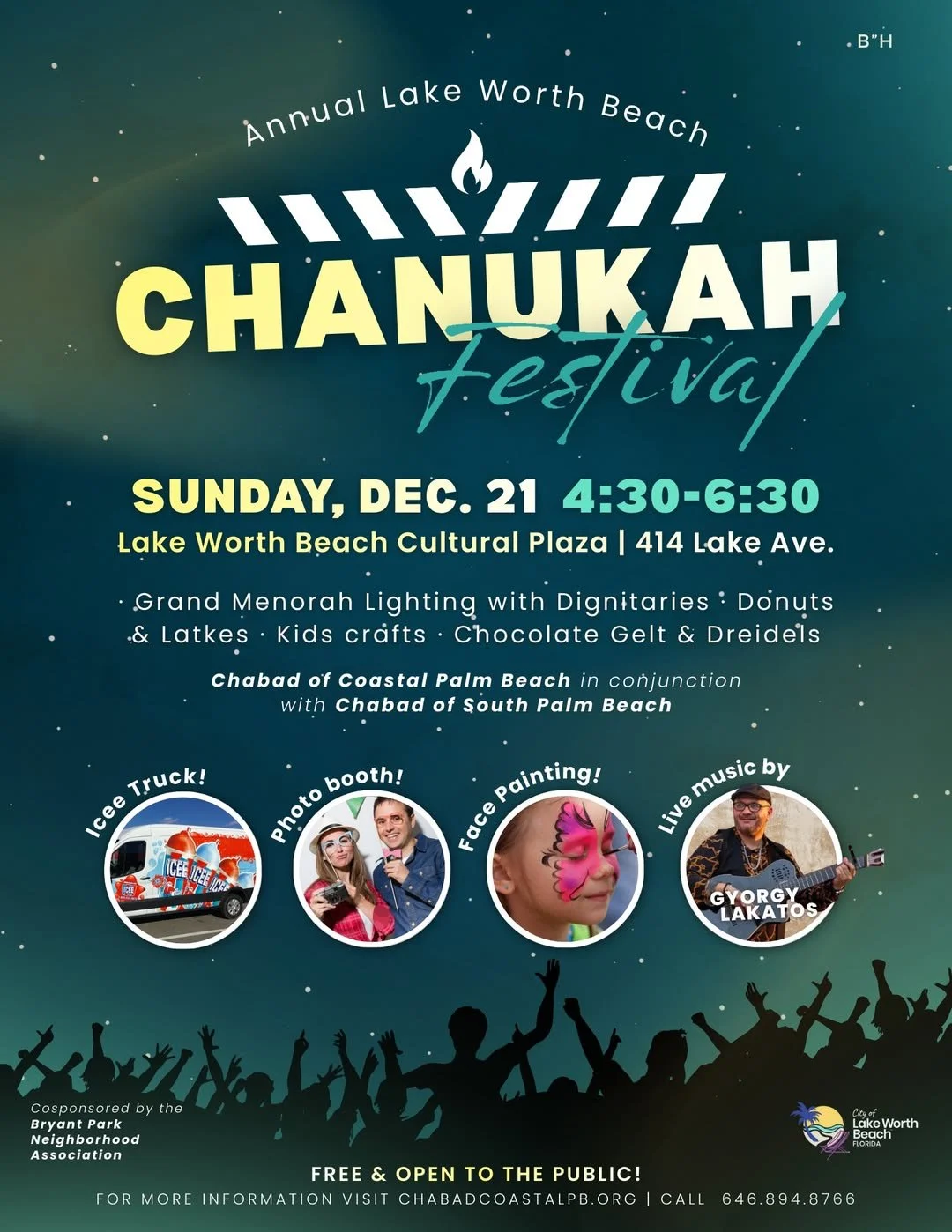 Lake Worth Beach Hanukah Celebration