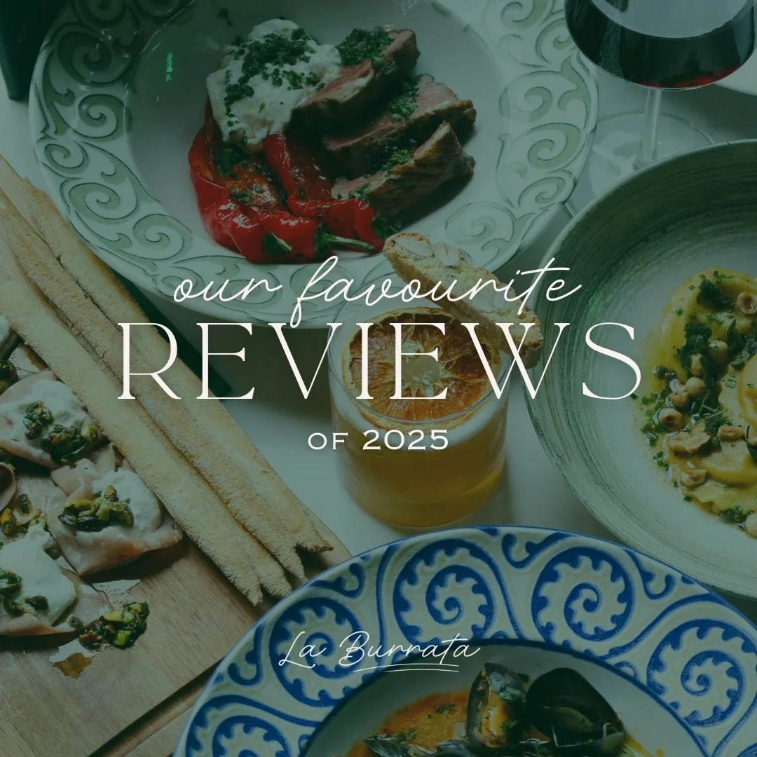 Looking back on some of our favourite reviews of 2025 🤍

After only opening our doors in September, the support and kind words we&rsquo;ve received so far at La Burrata have meant more to us than we can put into words. 

From feedback on our autumn/