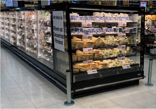 PANAMA 3 LXQ, avoin SV 3- tai 4-taso kylmähyllykkö H165 (Uutuus)