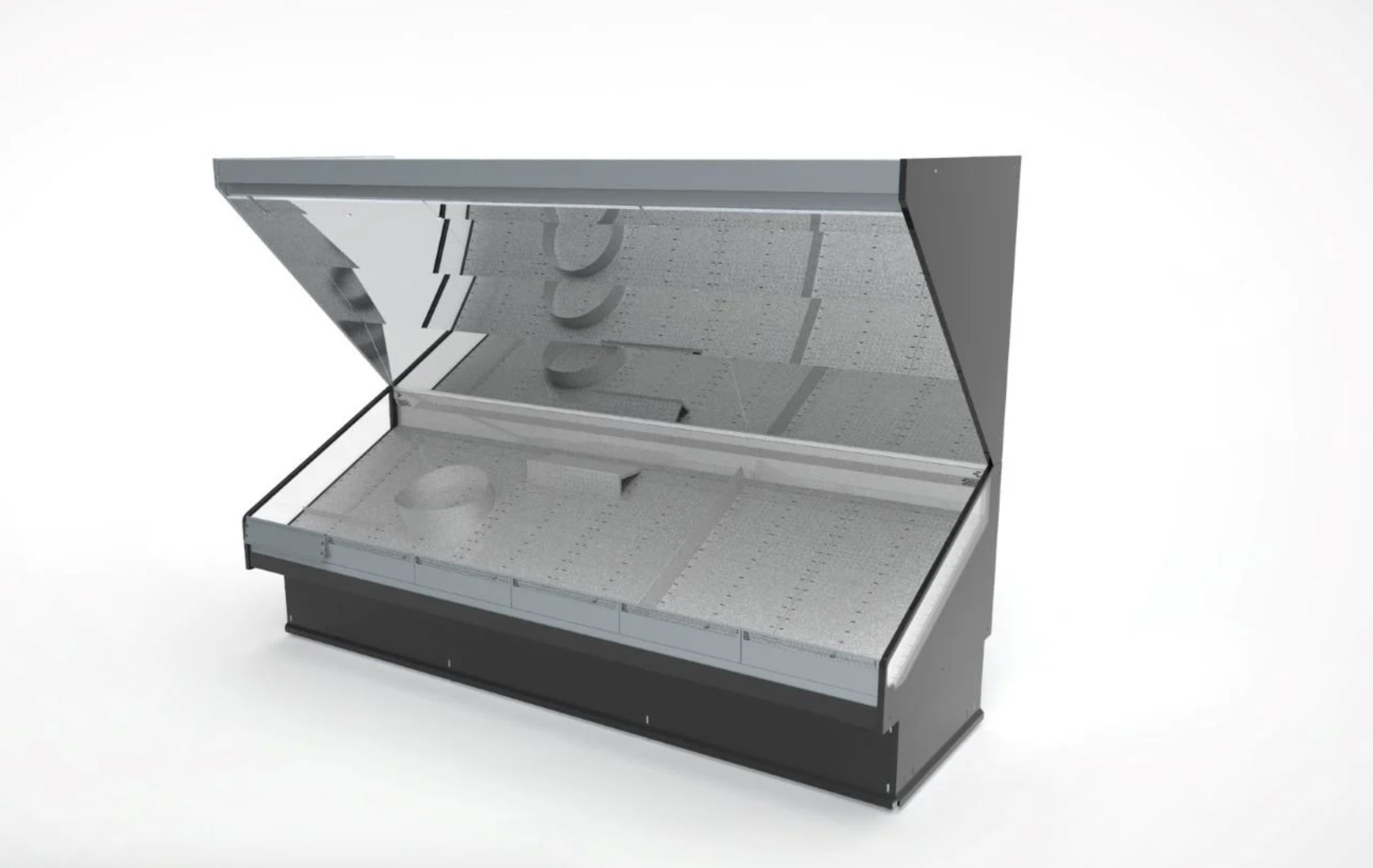 KIVIK 3P, matala vinokaluste peilillä tai ilman