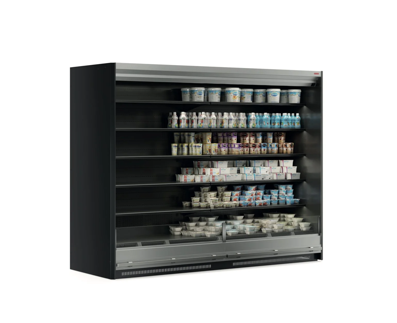 PANAMA 3LX , avoin 5-taso kylmähyllykkö