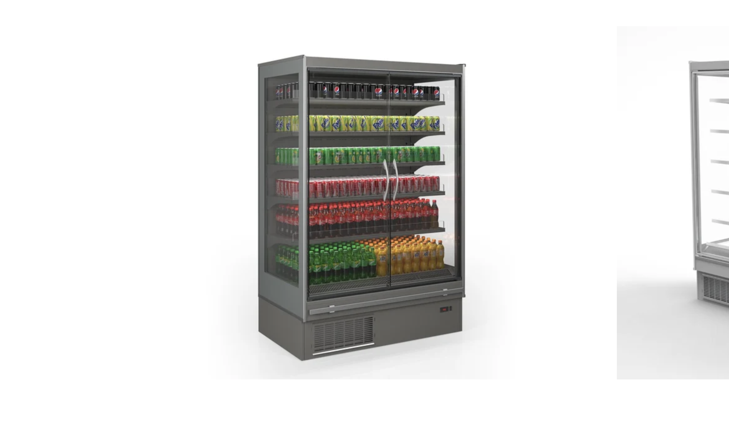 TITAN 2, 5-taso omakoneellinen kylmähyllykkö