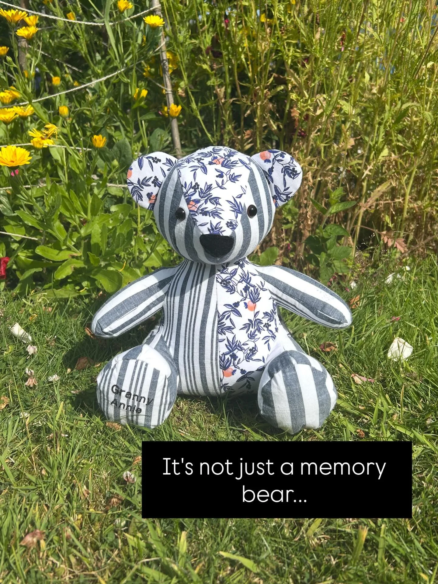 My bears aren't just teddies - they are memories that are carried with you for some of the most important moments of your life with the most important people...
I'm honoured to get chosen to handle such precious keepsakes for you and feel truly bless