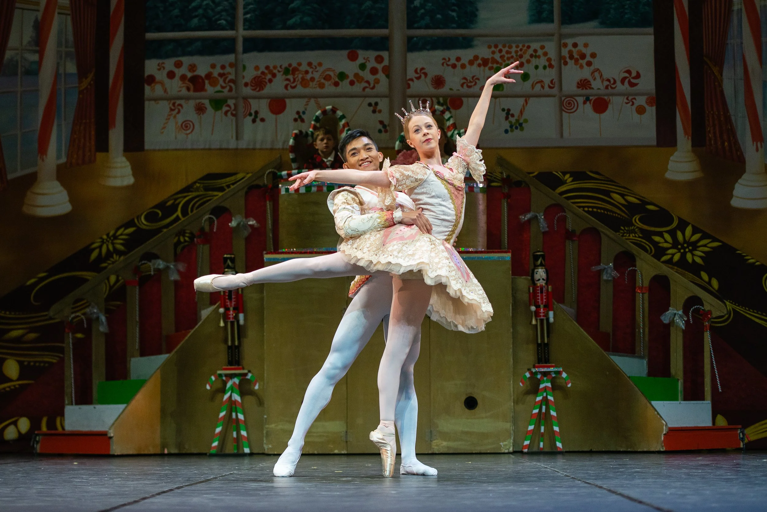 Stephanie Campbell and Elljay Timm as the Sugar Plum Fairy and Cavalier (2019)