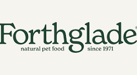 Fortghlade natural pet food logo with green text on a white background