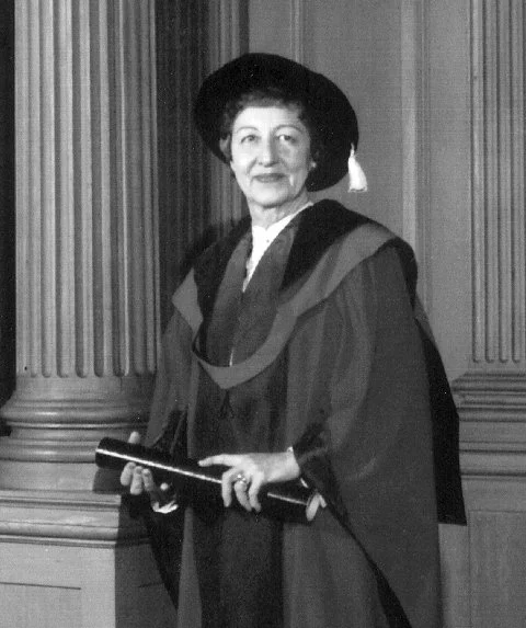 Thelma Cardwell was the first OT to become the president of the CAOT (1966-68) and was president of WFOT from 1967-72. She was a founder of COTF, a professor at U of T, and the recipient of an honorary doctorate from Dalhousie.