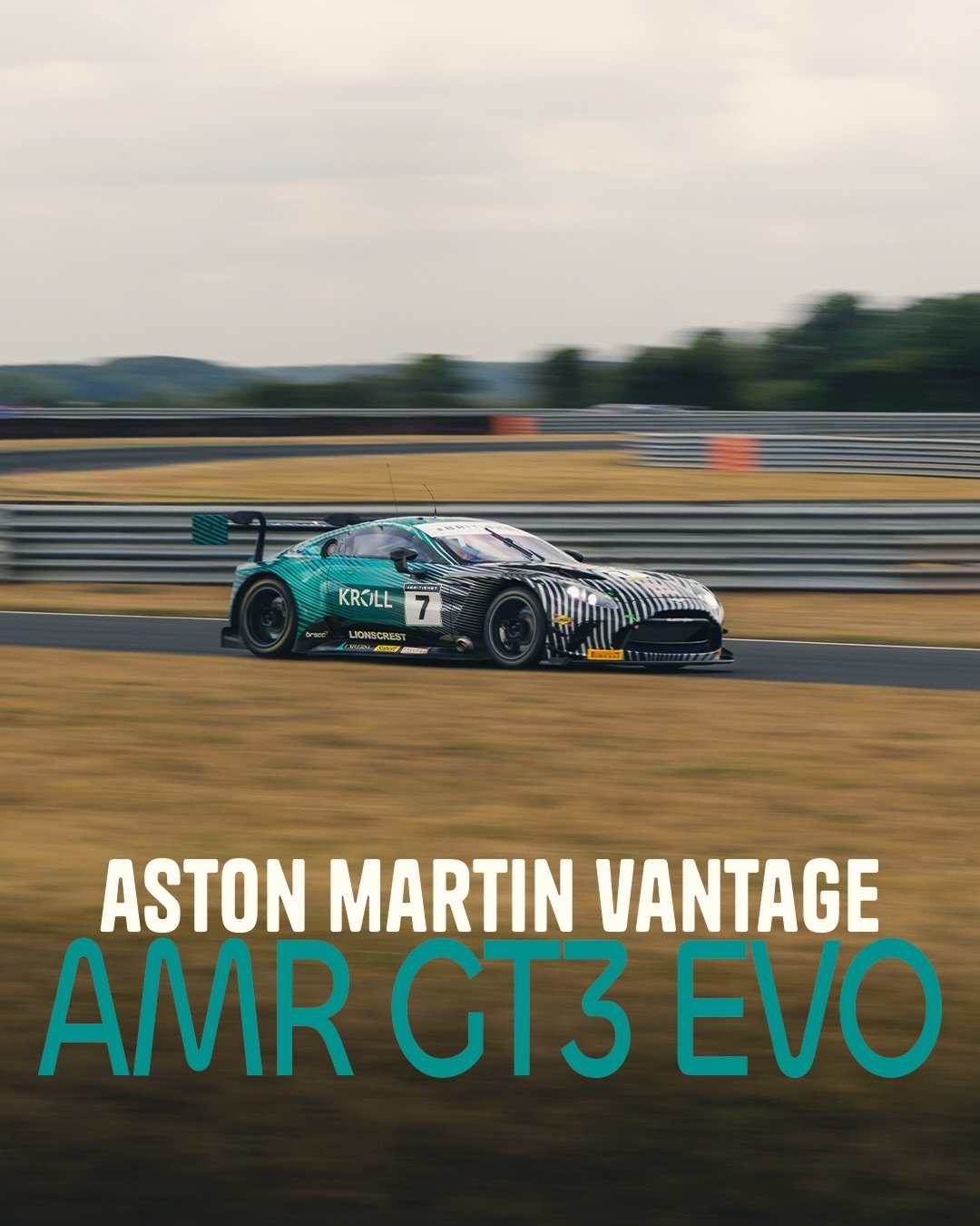Imagine if James Bond was a racing driver&hellip; he would drive one of these. The Aston Martin Vantage AMR GT3 Evo. Powered by a 4.0 litre twin-turbo V8 producing around 600bhp.

The number 7 Blackthorn Aston Martin Vantage AMR GT3 Evo driven by Gia
