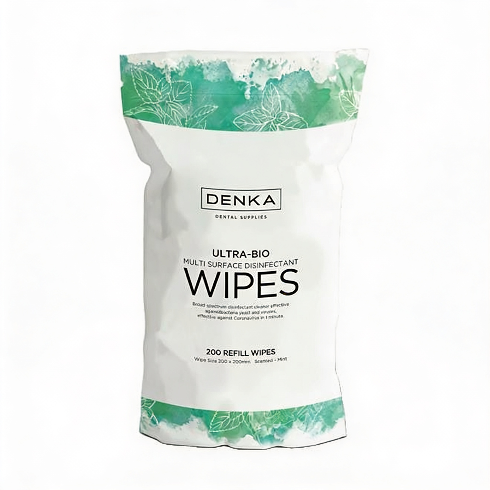 Ultrabio Cool Alcohol-Free Wipes Refill x 200