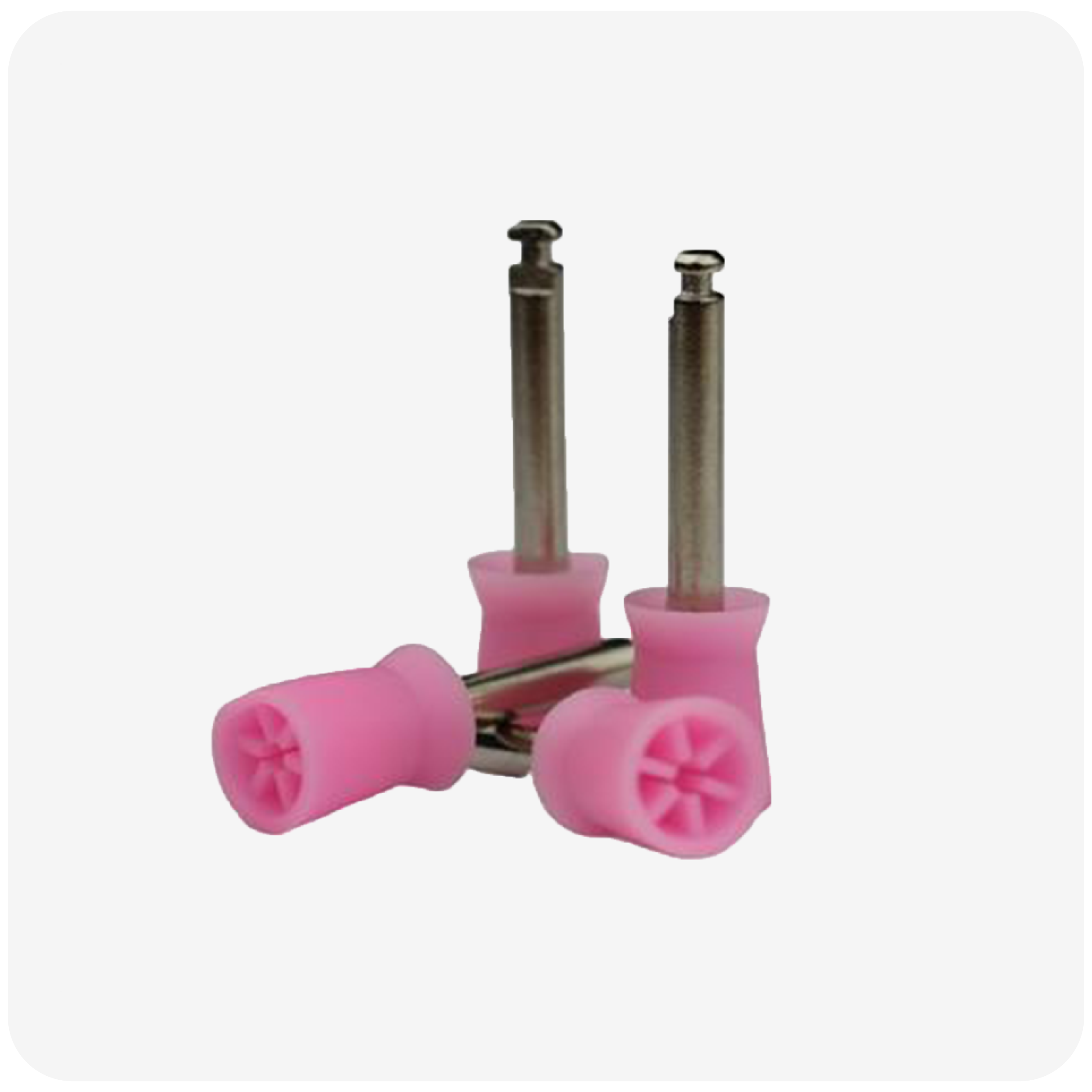 Ultra Prophy Cups Latex Free - RA Latch Type Pink x 100