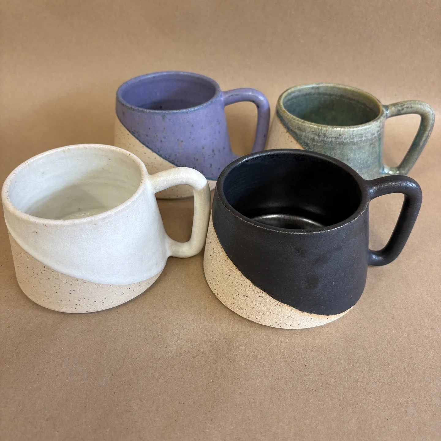 Just arrived this week are these new additions to the @jennybrownstudio collection, handmade in Forres. 

The Angled Mug is a lovely chunky mug and holds loads!

The Espresso Set is a beautifully dinky cup and saucer, perfect for those that prefer a 