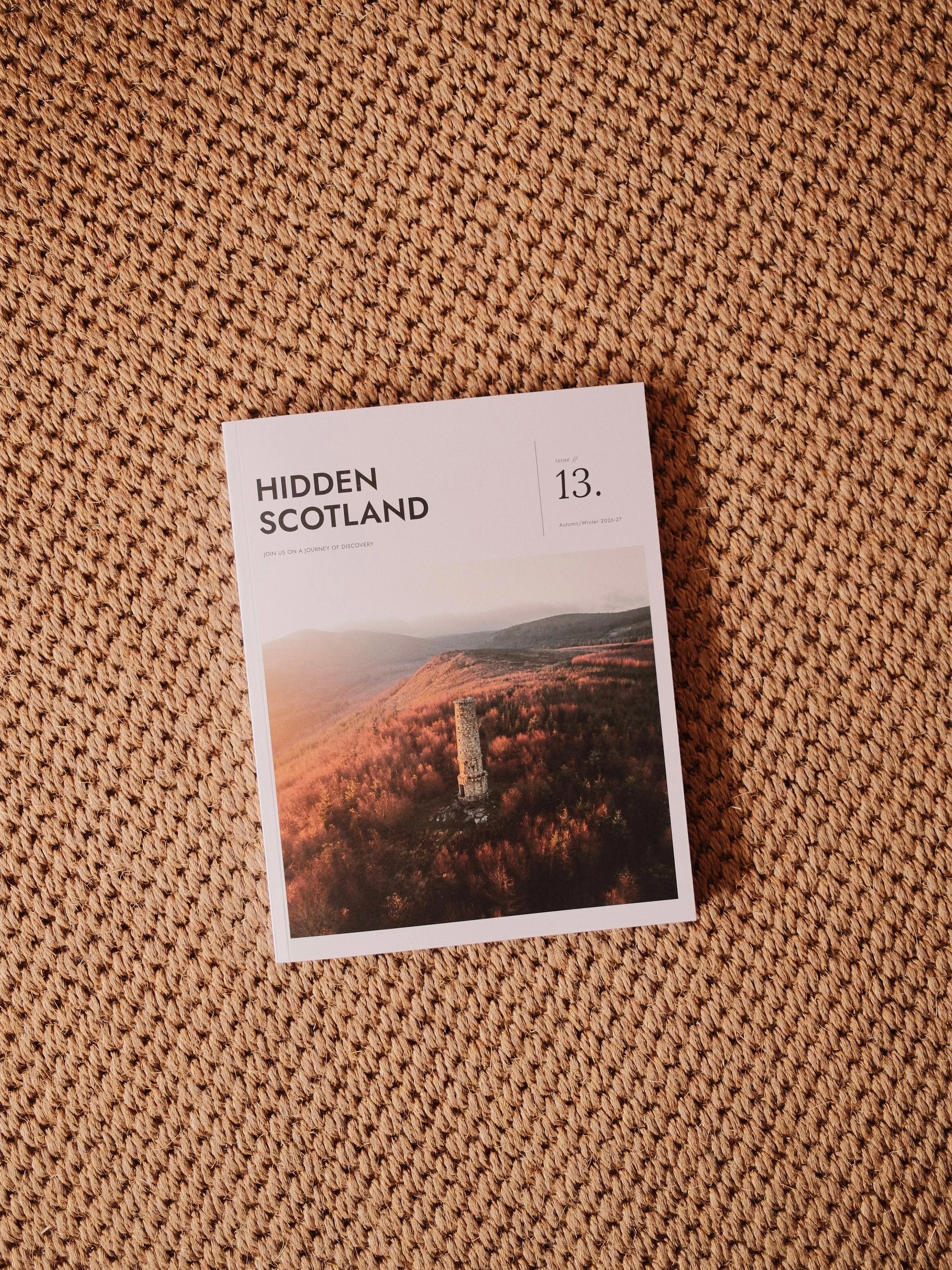 @hiddenscotland Issue 13 and the new 2027 calendar are here. Filled with stunning photography, travel inspiration and hidden corners across Scotland, both are such a pleasure to flick through.

⁠#HiddenScotland #ExploreScotland #Forres #ShopLocalMora