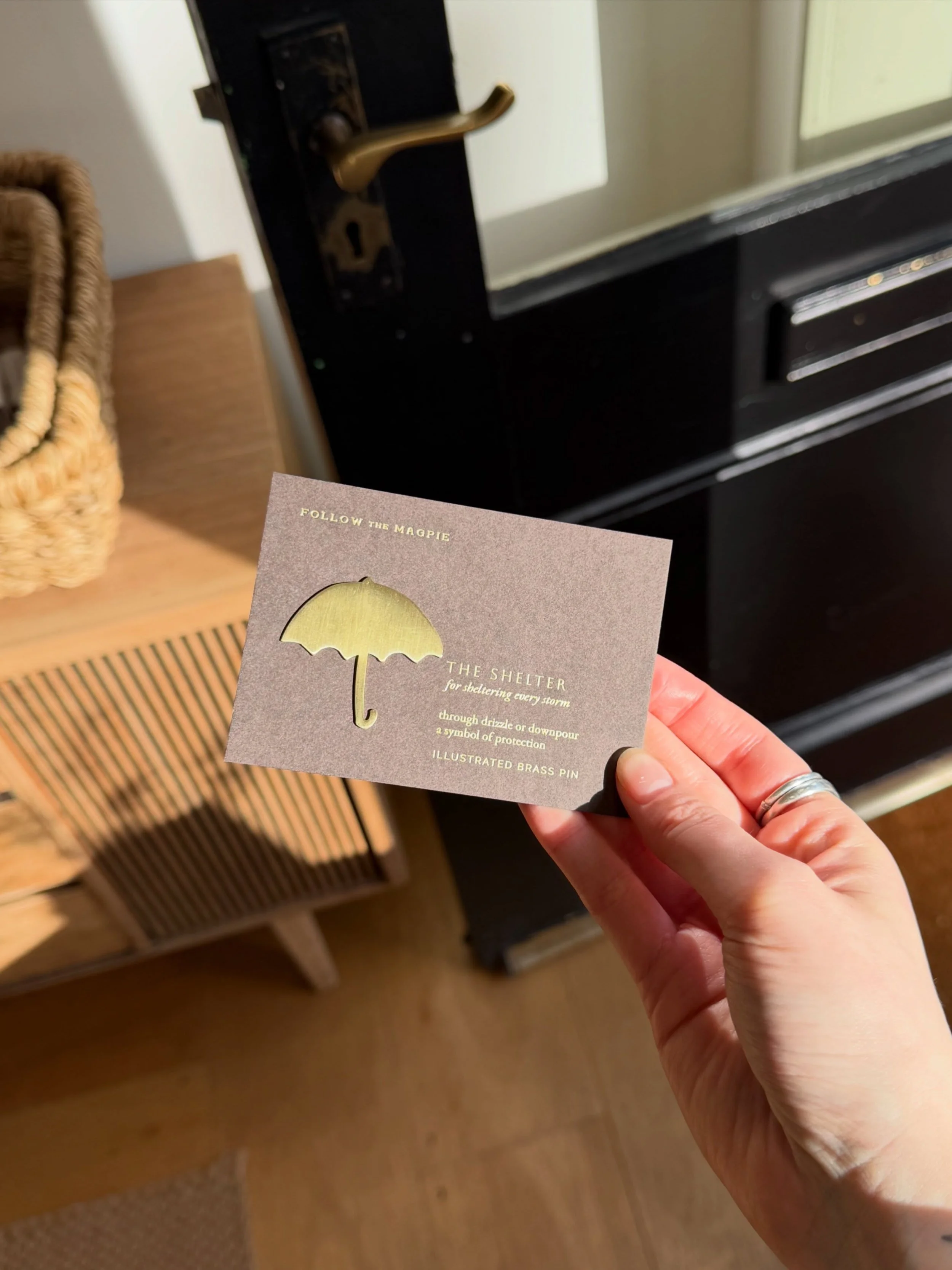 The shop is closed today, so here is a look back at your favourite finds from across the shelves this week: 

@follow_themagpie brass pins
@katlenzceramics gin measures 
@secondcashmere hoods 
colourful art prints by @_strangford and @bellsgalleries 