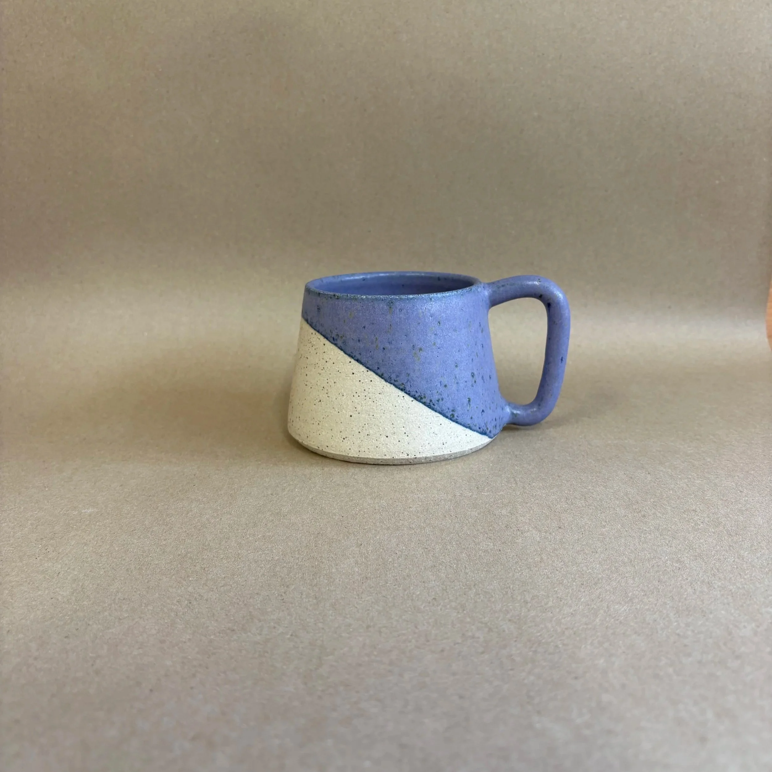 Angled Mug Made in Forres - Lilac