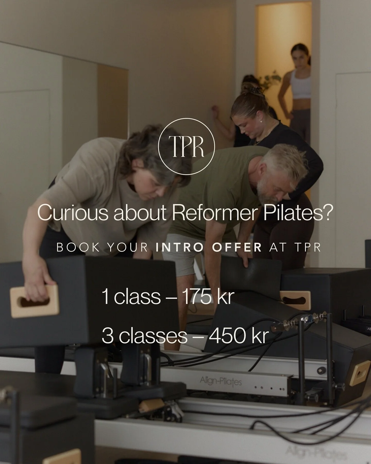 Try Reformer Pilates with us ✨

1 class &ndash; 175 kr
3 classes &ndash; 450 kr

Limited time only - book via the link in our bio &uarr;