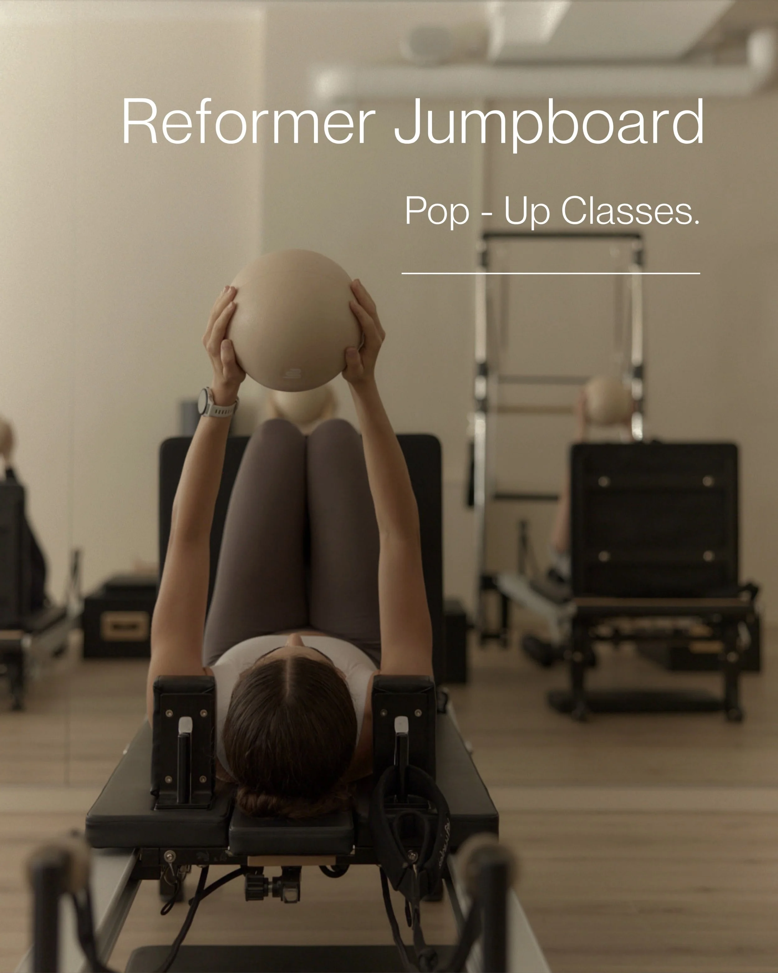 Our classes are filling up, so we&rsquo;re adding some extra pop-ups to the schedule! 🙌

This week, why not try Reformer Jumpboard - back by popular demand?

It follows the same format as our popular Reformer Flow class, with short, energising Jumpb