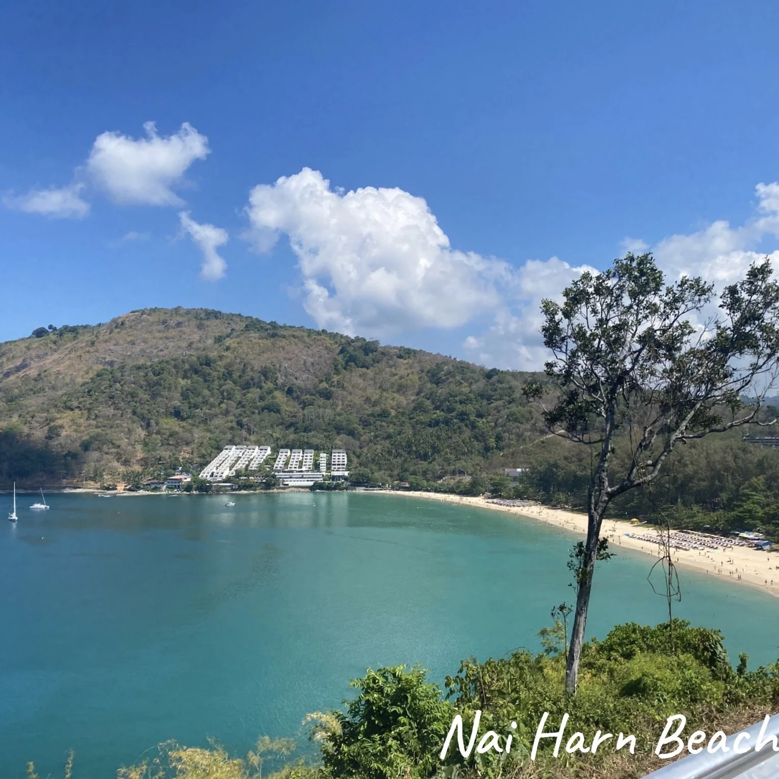 📍 Naiharn Beach (2e keer) terug op onze favoriete plek: