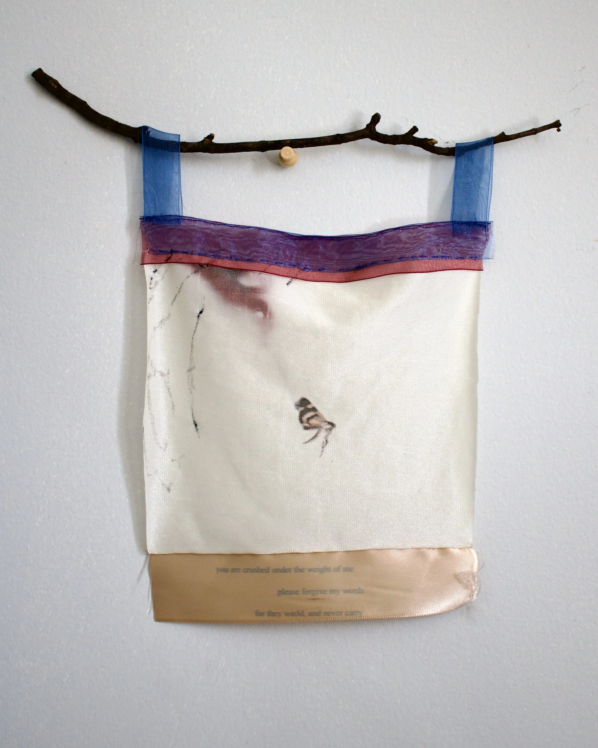 you are crushed under the weight of me