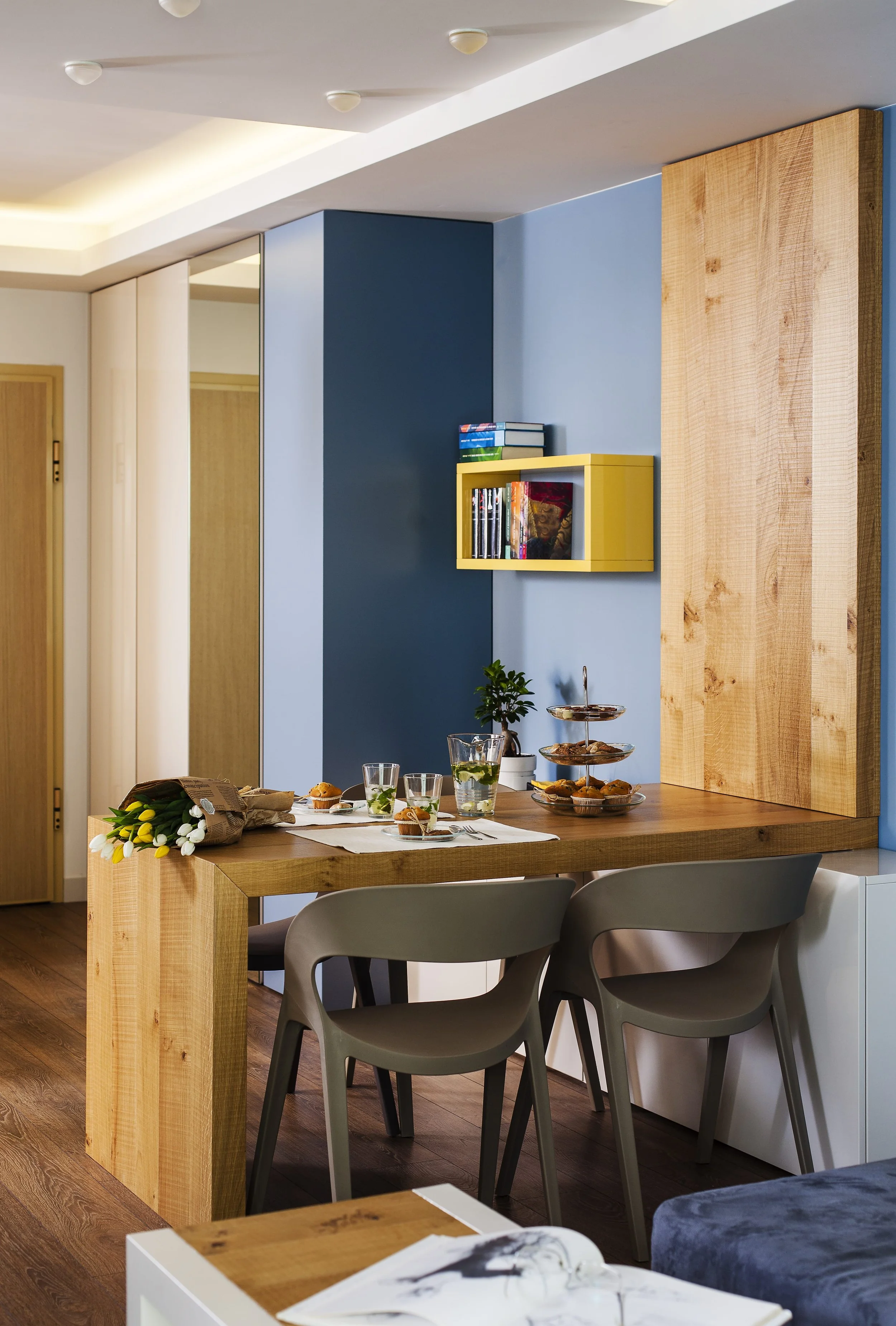 Cuisine rétro colorée