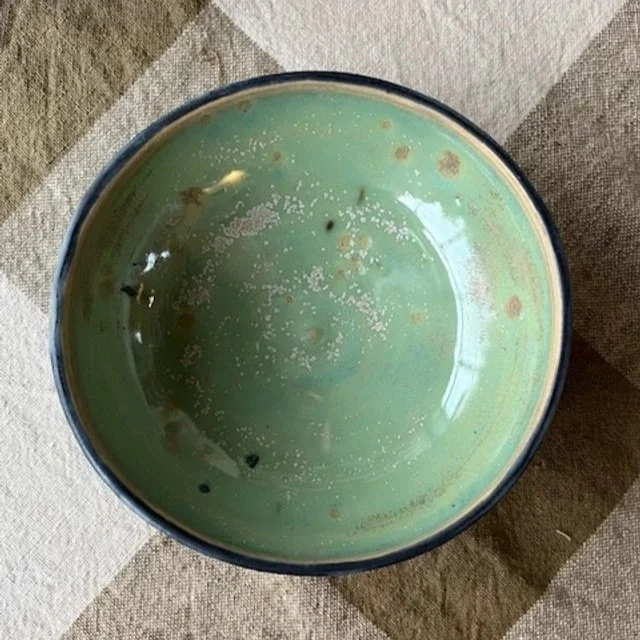 Small bowl light green glaze
