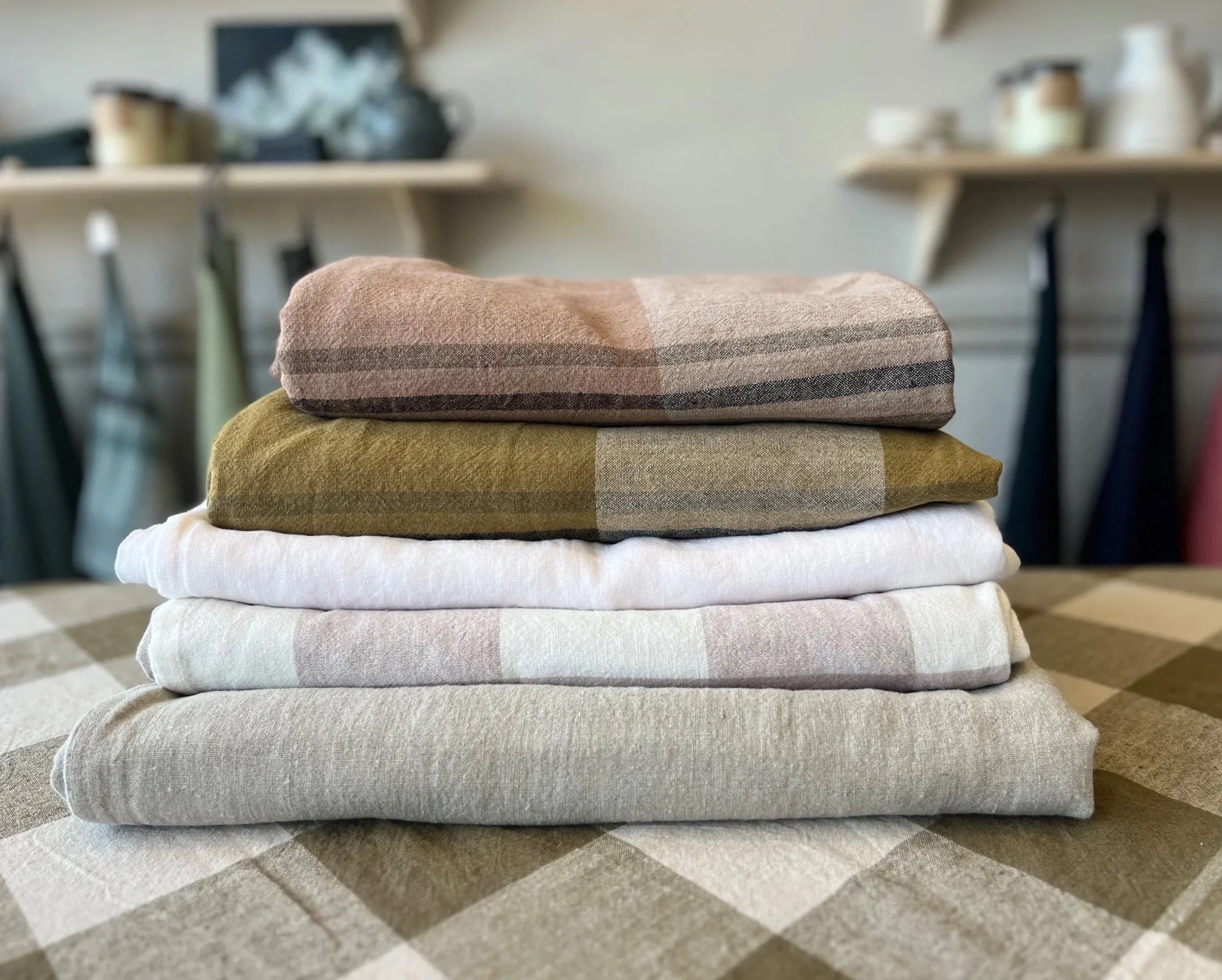 Plain Linen Tablecloth