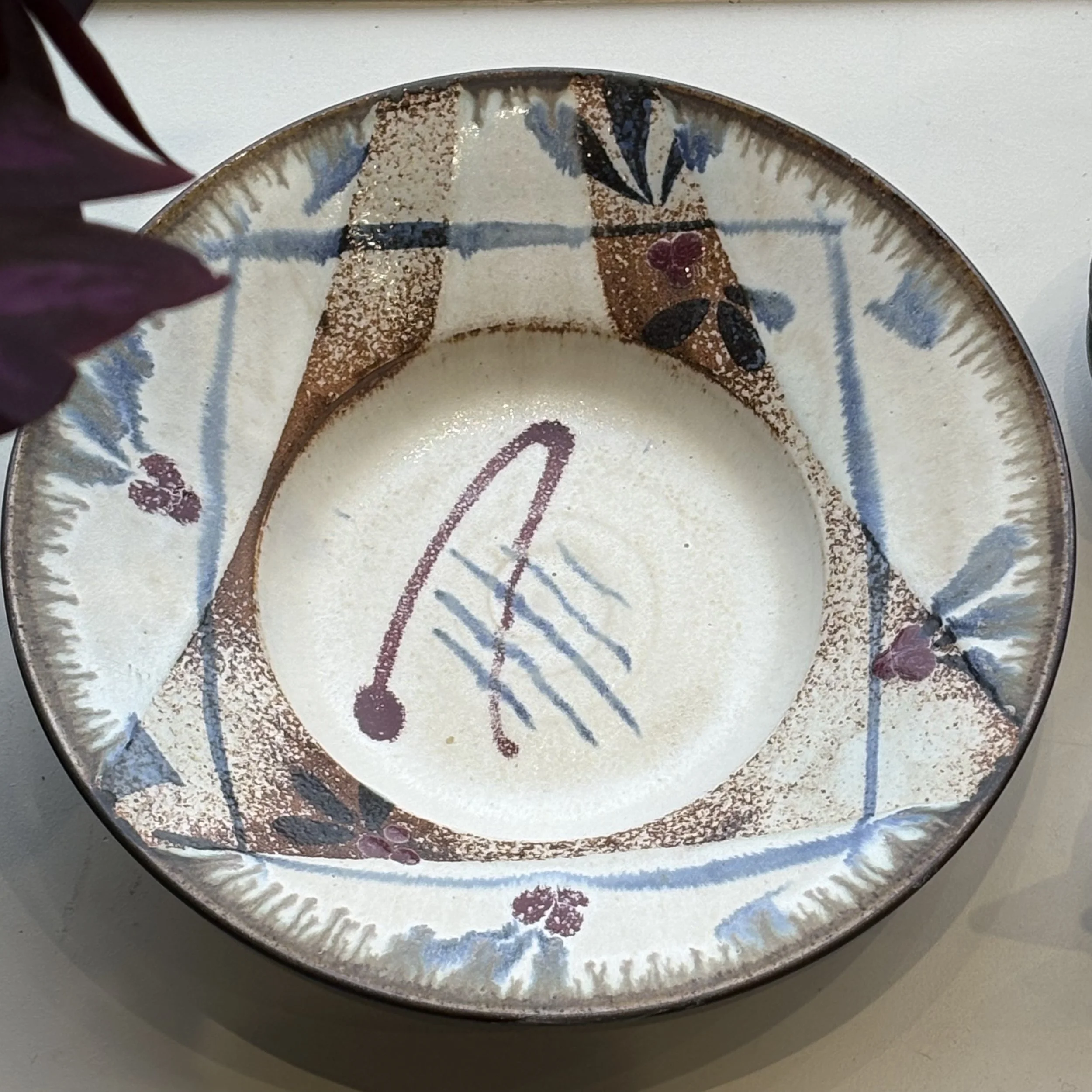 Abstract Pattern Large Bowl