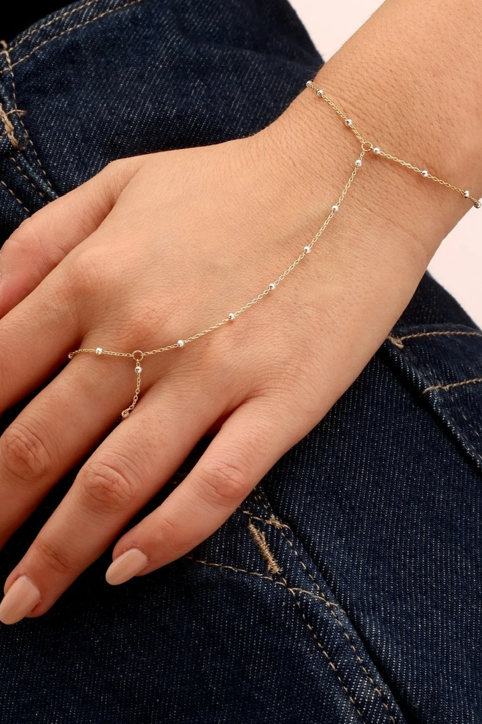 Double trouble Hand Chain