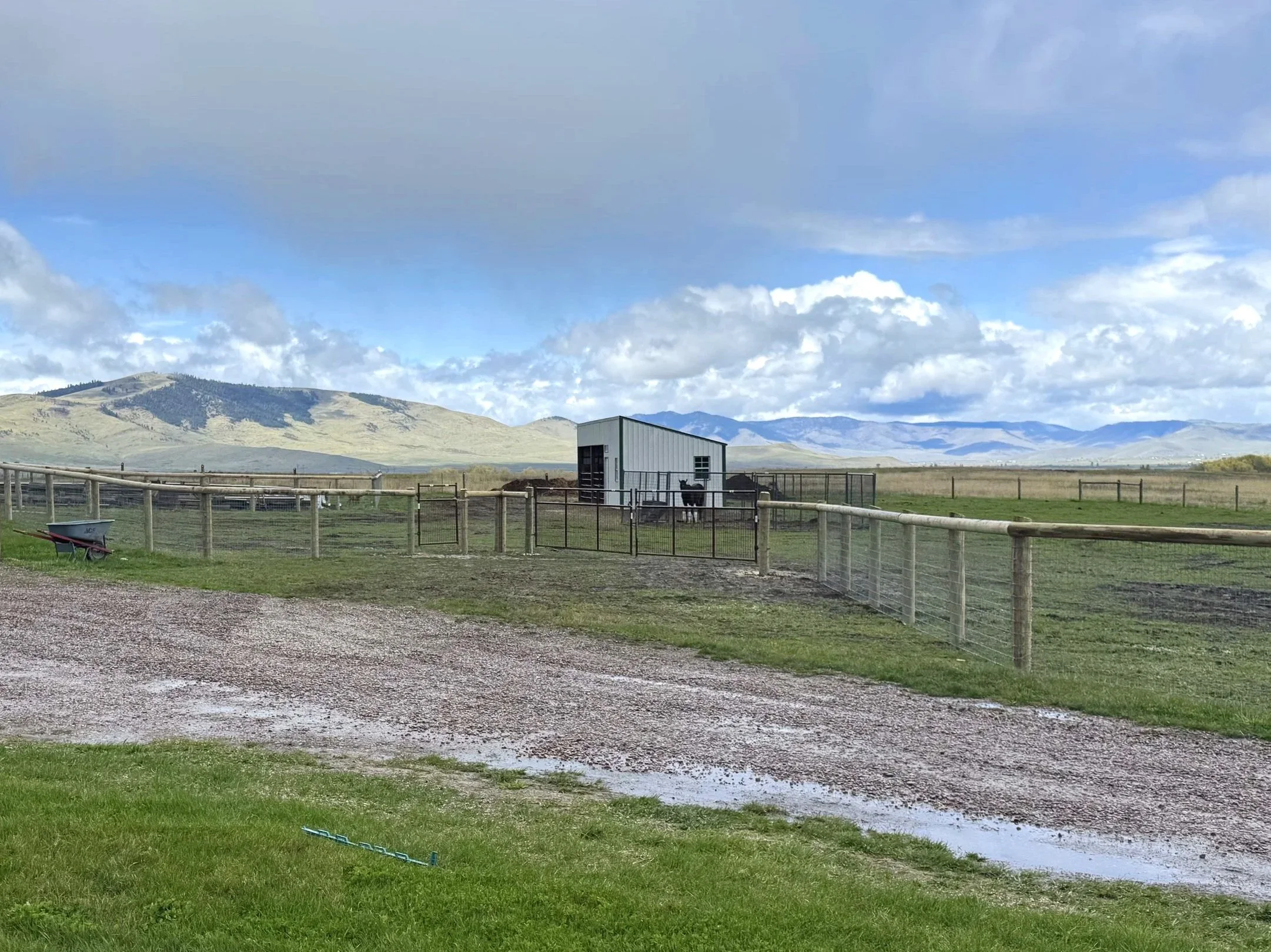 Horse Fence Installation