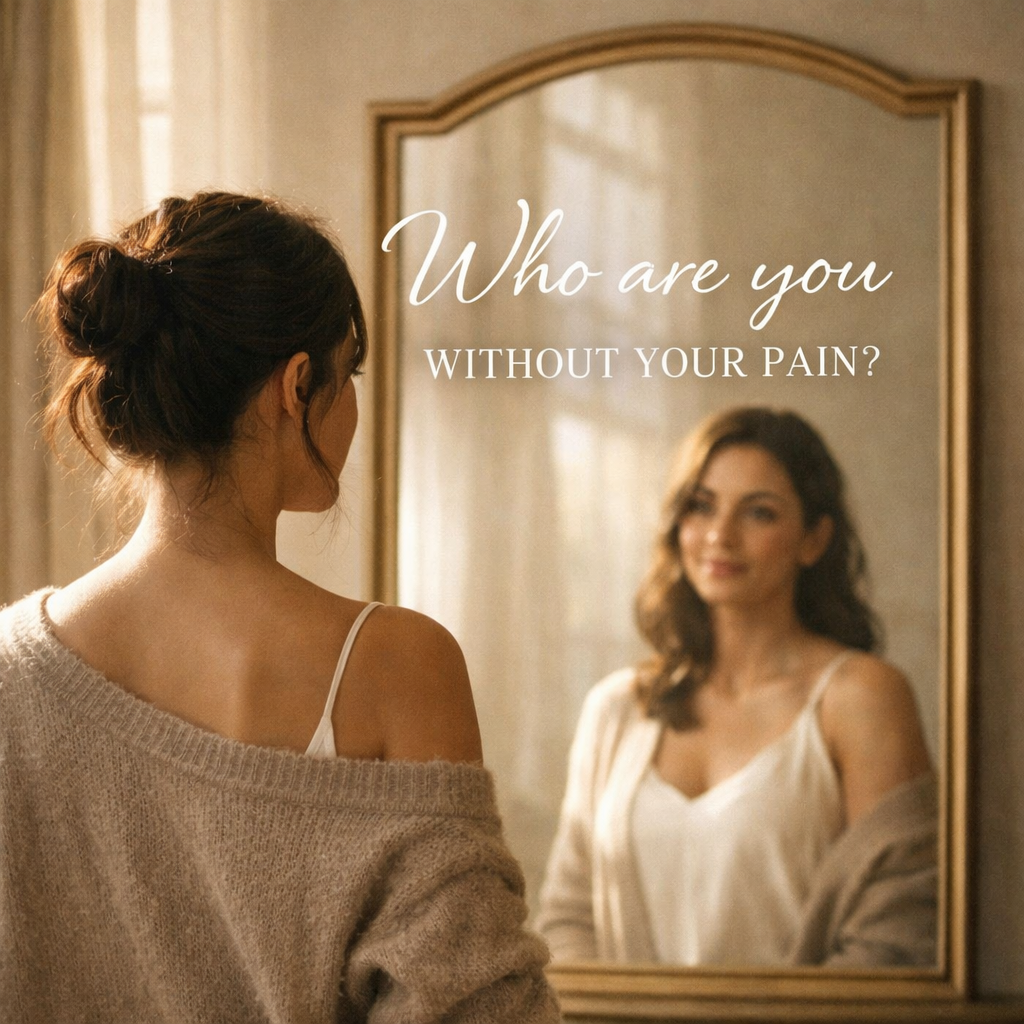 WHO ARE YOU WITHOUT YOUR PAIN?