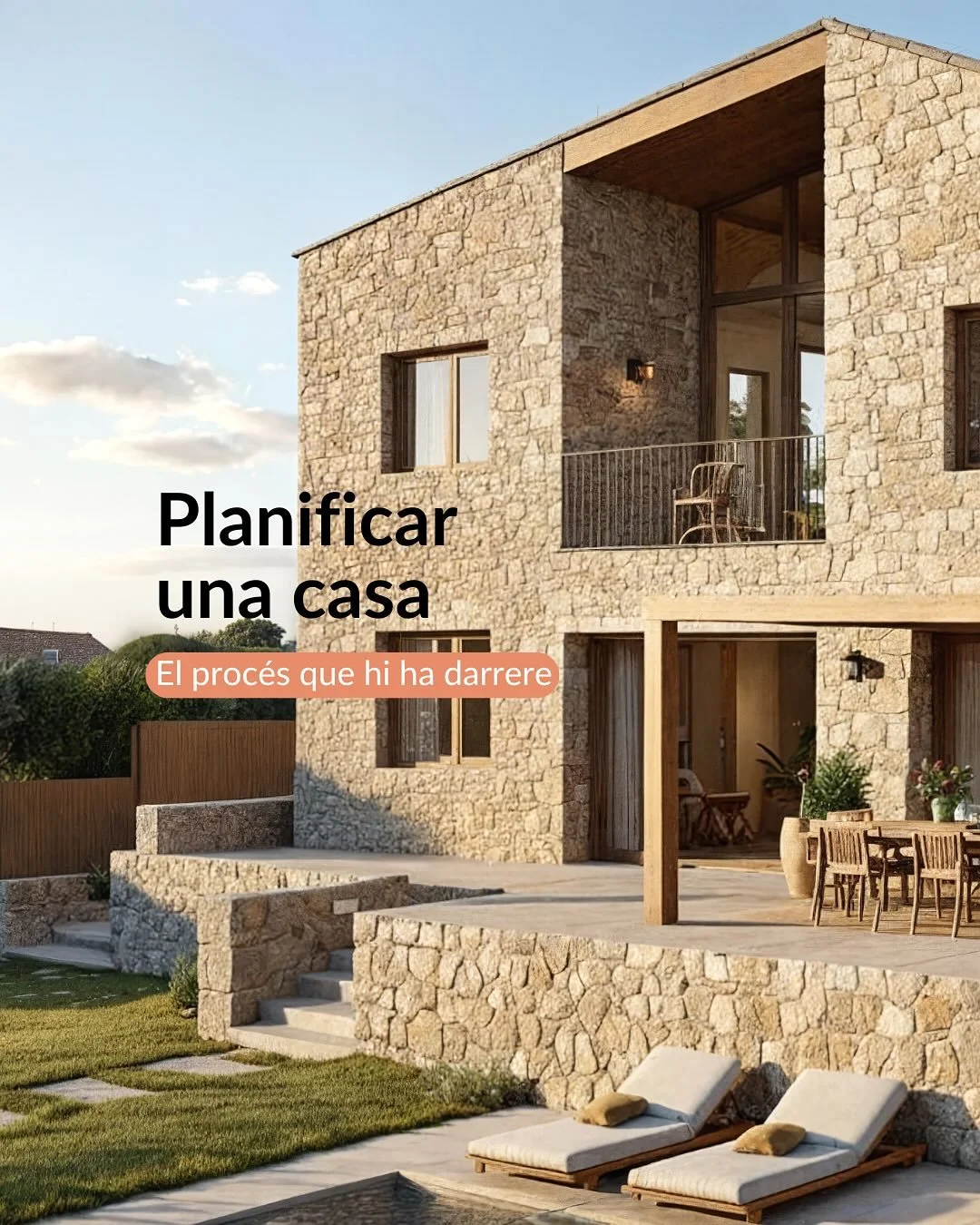 Quan vols construir casa teva, sovint et fixes en exemples inspiradors i formes suggerents que et fan somiar.
Per&ograve; el que fa que una casa sigui &uacute;nica no s&oacute;n els acabats, sin&oacute; el proc&eacute;s que hi ha al darrere. Cal que 