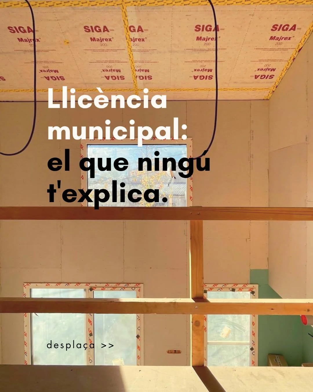 Construir una casa implica molts passos que ning&uacute; t&rsquo;explica per endavant. La llic&egrave;ncia municipal n&rsquo;&eacute;s un,  i dels que m&eacute;s sorprenen quan arriba la factura.
Llisca per saber-ho tot abans de comen&ccedil;ar.
&mda