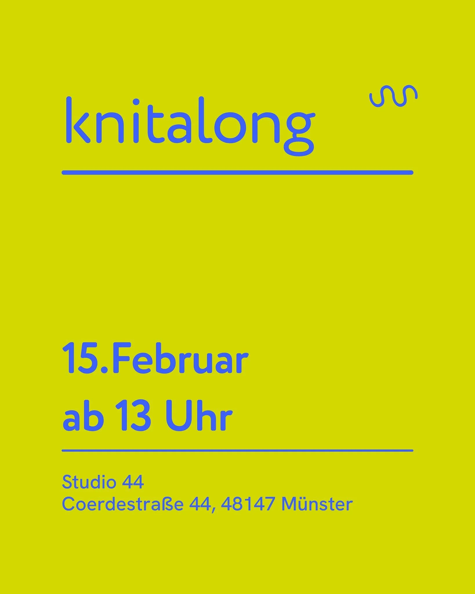 Sophie Scarf Knit Along 
Am Sonntag den 15. Februar starten wir gemeinsam in ein kleines, &uuml;berschaubares Strickprojekt.
Schritt f&uuml;r Schritt, in ruhiger Atmosph&auml;re und in kleiner Runde.
Wir beginnen zusammen mit dem Maschenanschlag, geh