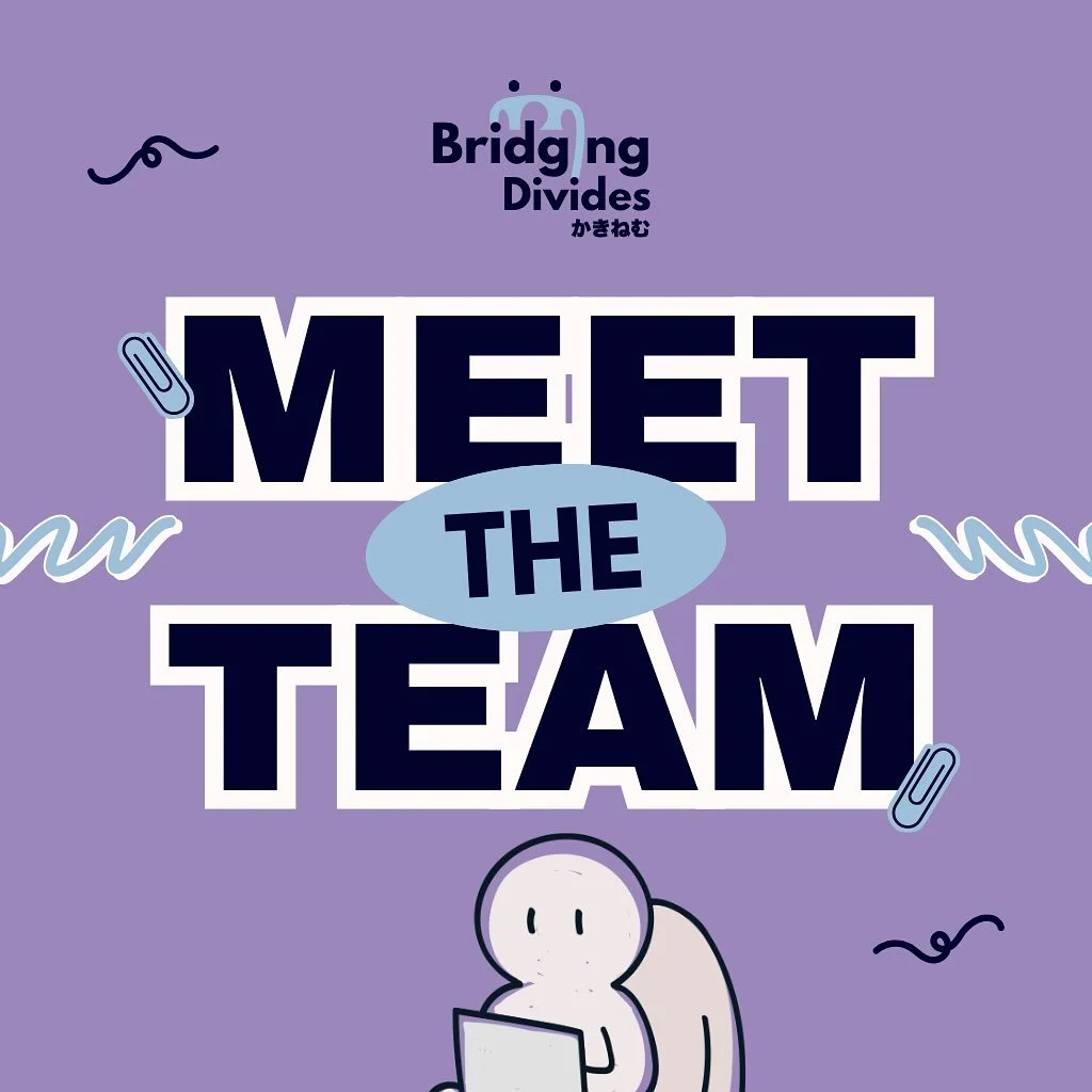 UK to Japan, researcher to young person - meet the Bridging Divides team! 🇬🇧🇯🇵

#mentalhealth #research #kcl #youngminds #gendergap #tokyo #london