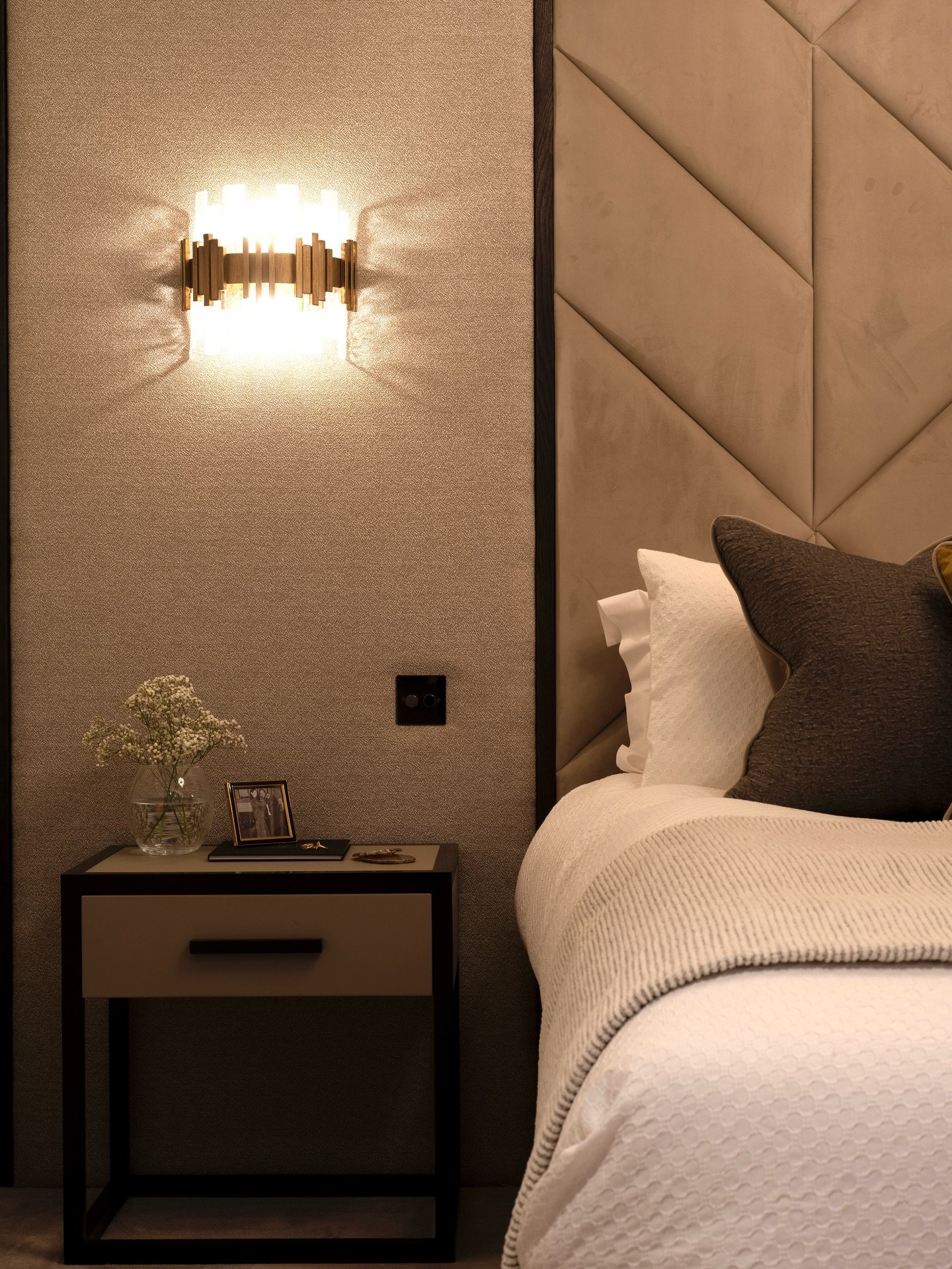 A little throwback to The Corals 🤍

A full-property refurbishment, with the master suite occupying the entire top floor - bedroom, bathroom, dressing room and kitchenette - designed in a light, calming palette to form a serene retreat.

For all enqu