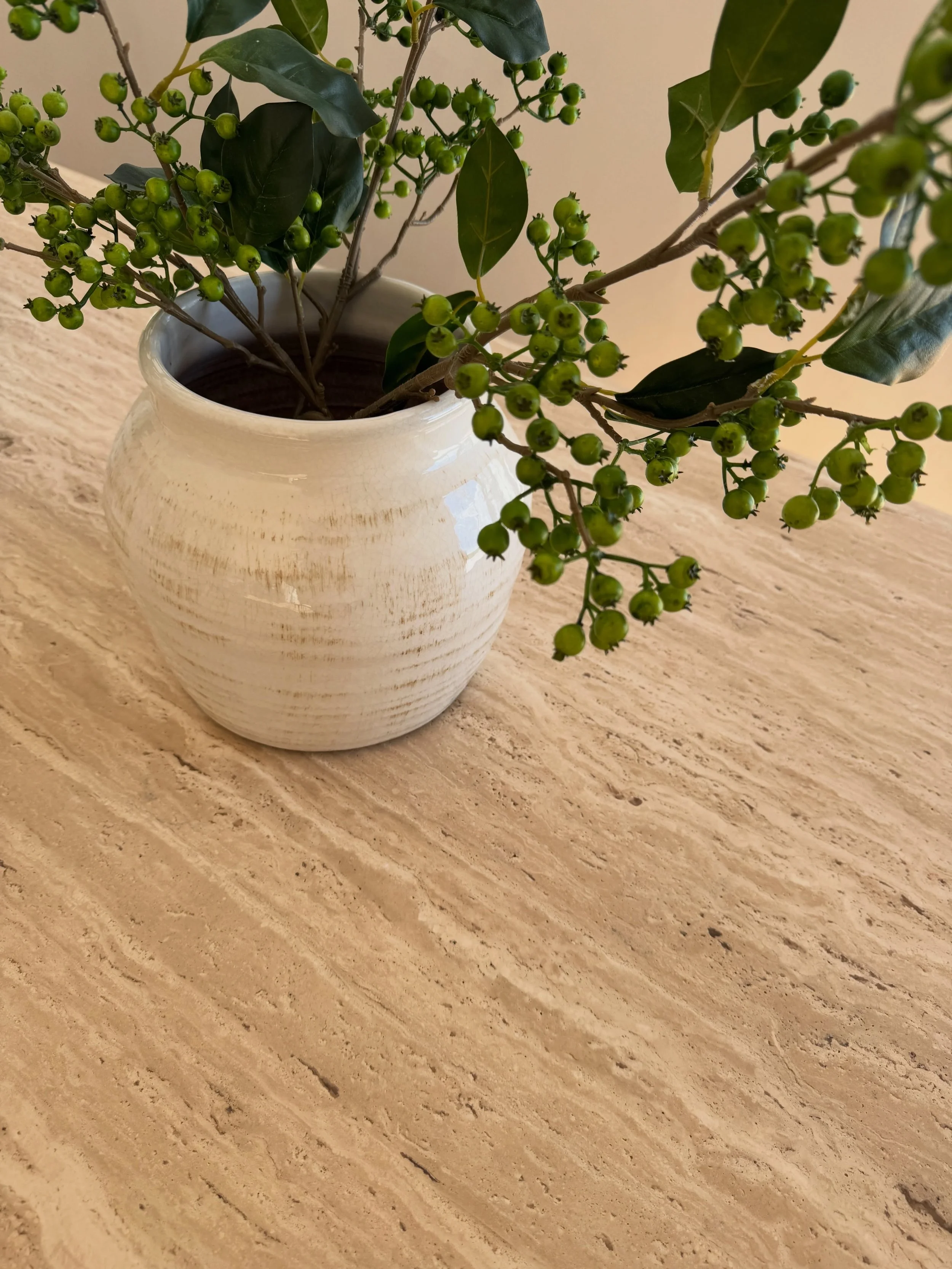 Last week marked the start of a phased installation at Blossom Bay. The main furniture, lighting and accessories were installed over two days, with additional pieces and bespoke cabinetry to follow later this month.

Layered textures and soft, tonal 