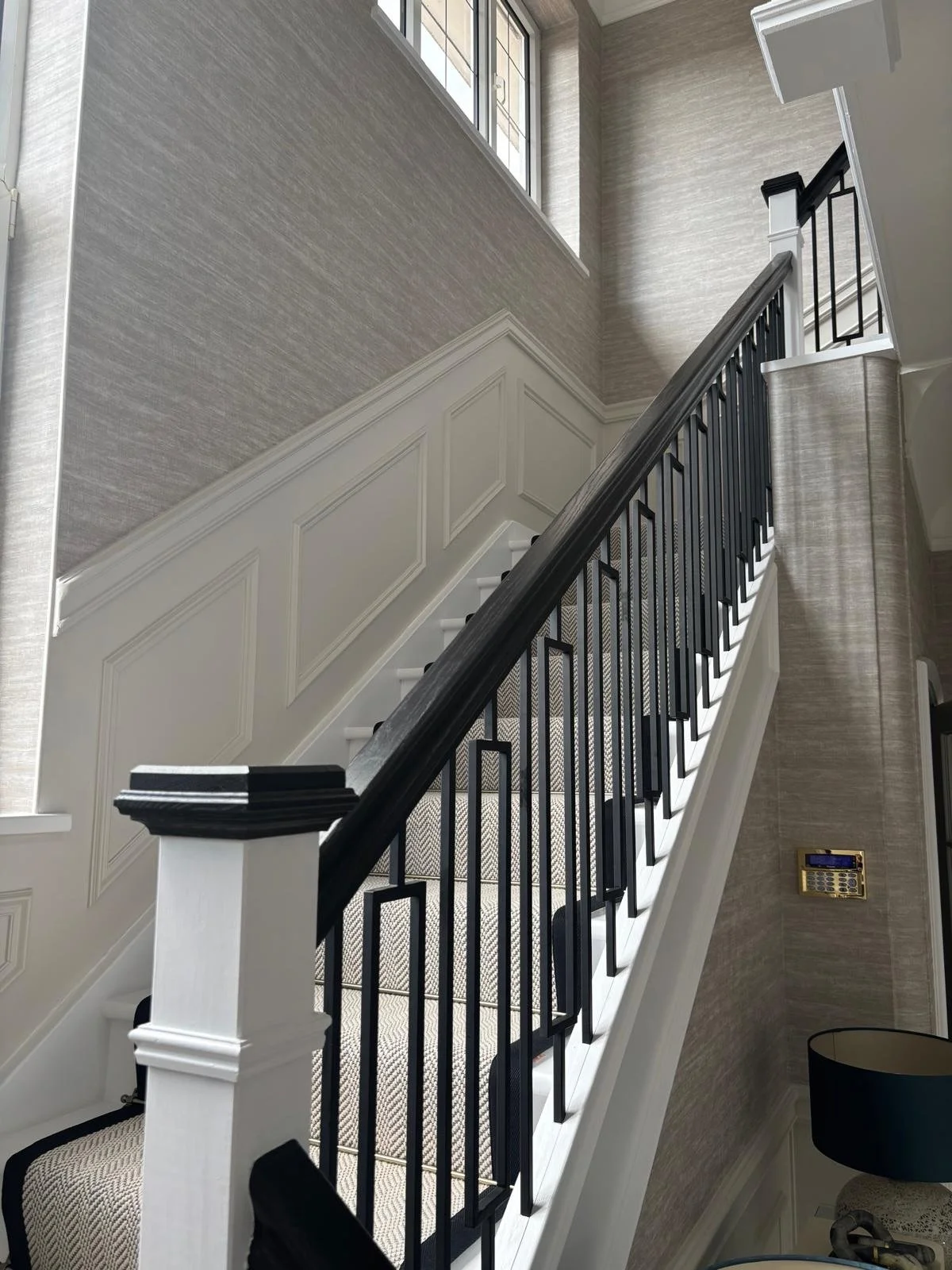 The Entrance at Pinecrest Drive has also nearly completed its refurbishment, with a few final pieces to be installed next week.

A series of considered updates - panelling, stair runner and lighting - have transformed the space.

Now acting a refined