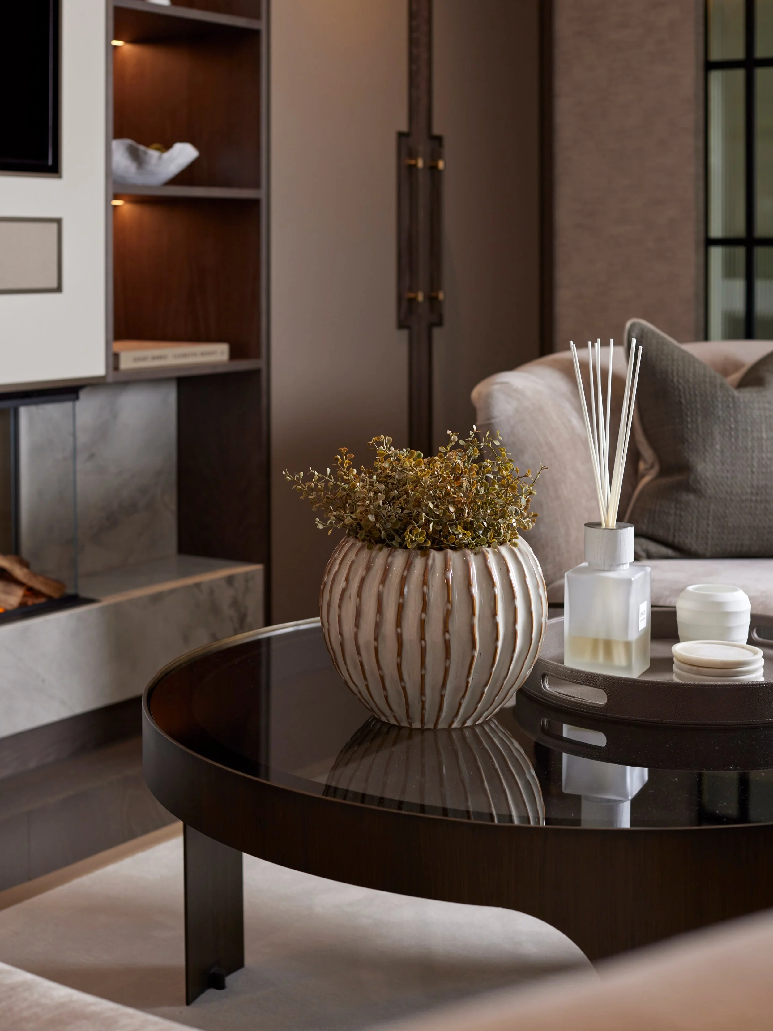 Rich timber tones, tactile stone and carefully integrated lighting come together to create a refined, timeless interior. 

In other words - browns are back 🤎