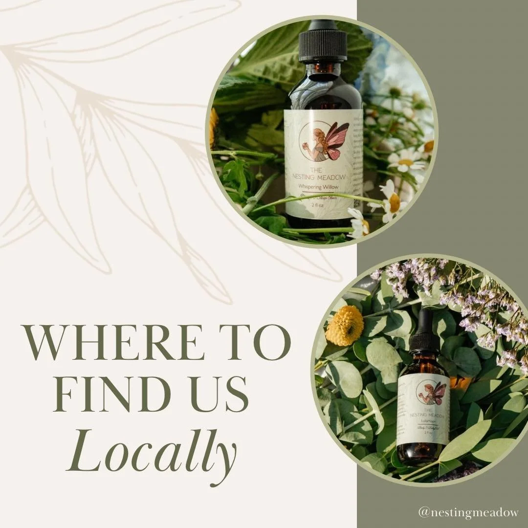 I&rsquo;m proud to announce that you can now find The Nesting Meadow&rsquo;s products at five different locations around Tulsa and the surrounding areas! ✨

🌾 OK Roots Farm to Market
💆&zwj;♀️ Elysium Escape Salon &amp; Spa
🌿 Free Spirit Chiropract