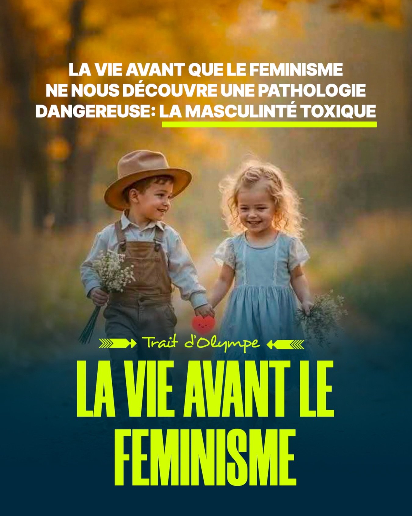 Avant que le f&eacute;minisme ne nous invente une &ldquo;pathologie&rdquo; appel&eacute;e masculinit&eacute; toxique, on appelait les choses par leur vrai nom.

Un homme violent &eacute;tait un violent.
Un homme dangereux &eacute;tait un danger.
Un h