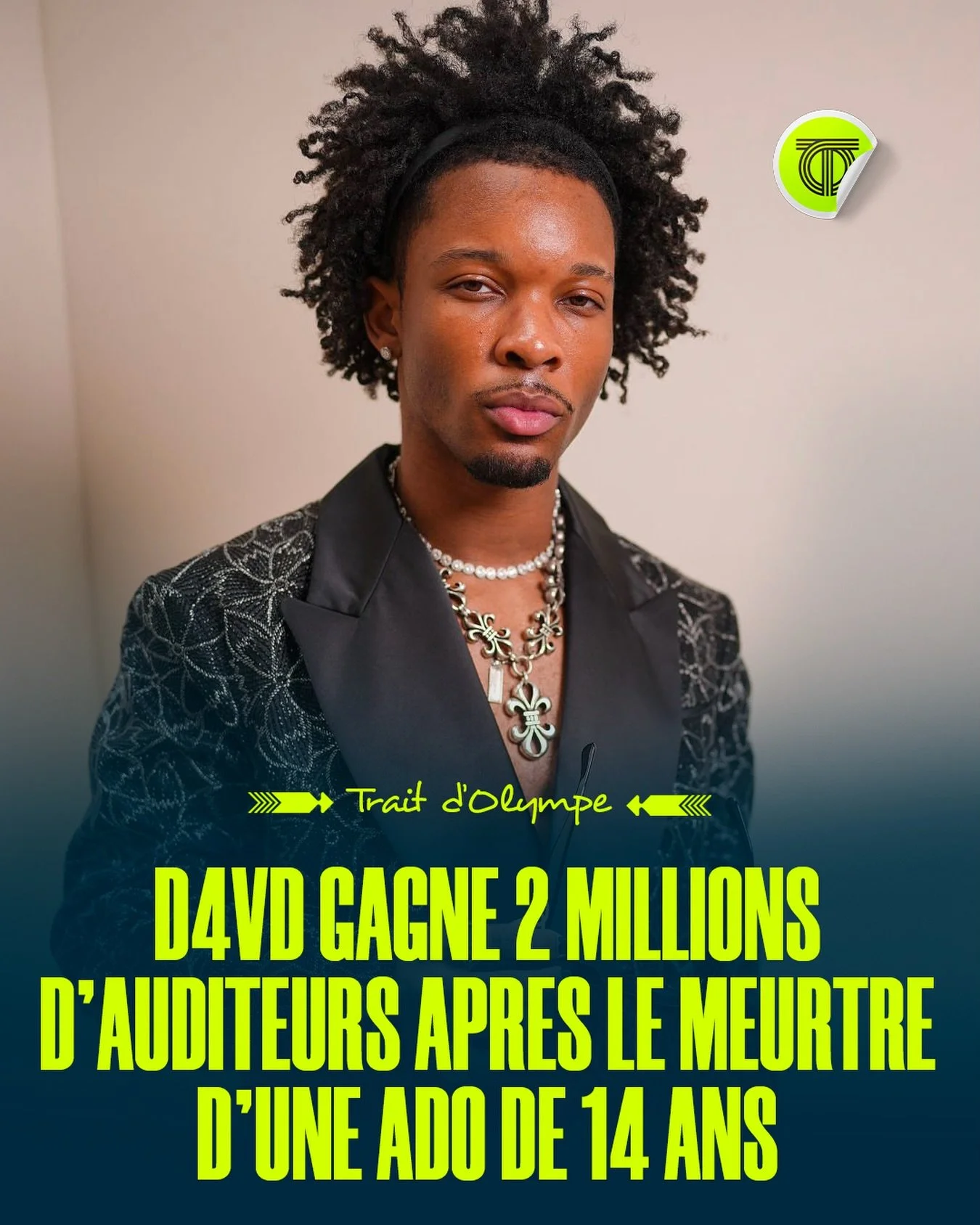 Nous sommes de plus en plus dans un monde glauque. Le chanteur D4VD qui est accus&eacute; d&rsquo;avoir V et d&eacute;membr&eacute; Celeste Rivas Hernandez, une adolescente de 14 ans a vu son nombre d&rsquo;auditeurs mensuels et d&rsquo;abonn&eacute;