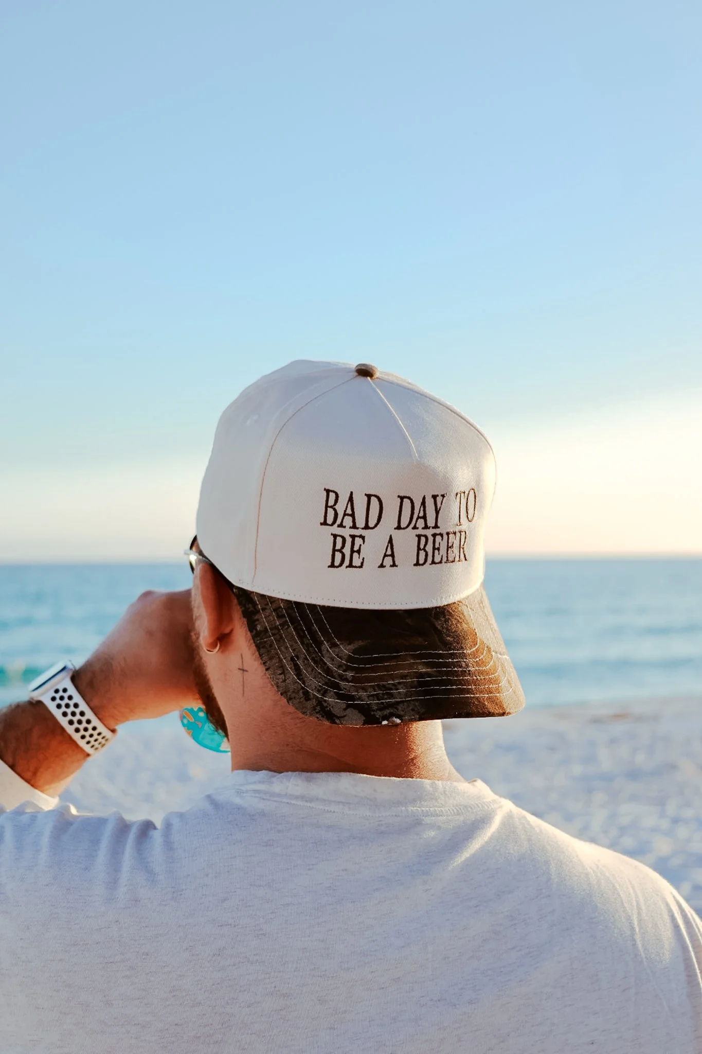 Bad Day to be a Beer Embroidered Trucker Hat